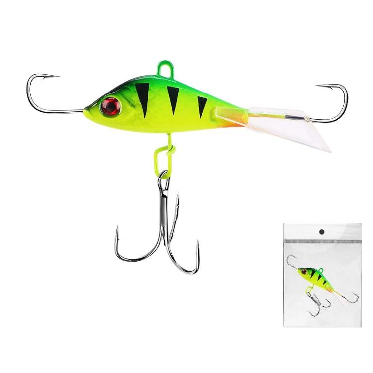 Ice Fishing Balanced Lure Model B 7.4cm 15g Lure Small Metal Minnow — No. 1 Bagged