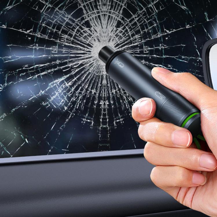 3-In-1 Safety Hammer Window Breaker Keychain Car Safety Emergency Tool