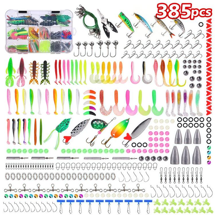 Lure Set Multi-jointed Minnow Artificial Lure Crankbait Hook Fishing Tackle Tools