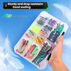 Lure Set Multi-jointed Minnow Artificial Lure Crankbait Hook Fishing Tackle Tools — view 4