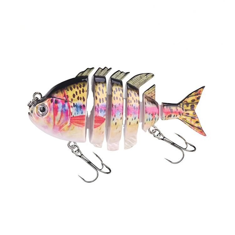 6-Segment Sinking Lure Hard Bait — A Style 2