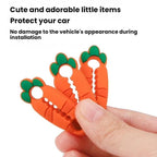 2packs Car Door Lock Cover Clip Silicone Cushioning Noise Reduction Anti-collision Pads