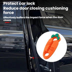 2packs Car Door Lock Cover Clip Silicone Cushioning Noise Reduction Anti-collision Pads