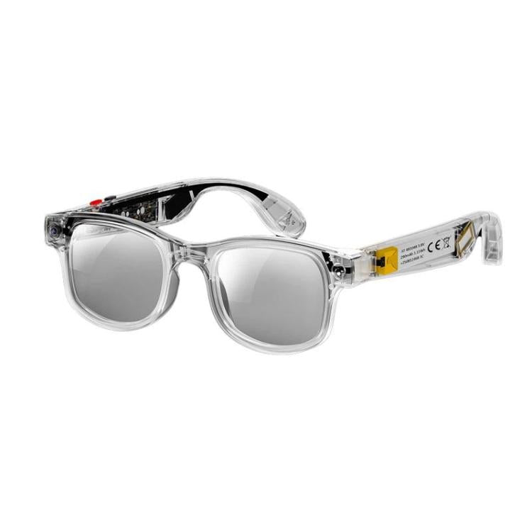 AIMB-G2 Smart Glasses Support 8MP Camera, AI Translation, Human Recognition & Audio Recording — Black