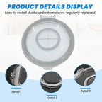 Vacuum Dustcup Cover Vacuum Cleaner Spare Parts — view 5