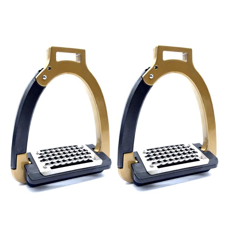 1pair Aluminum Alloy Side-Opening Safety Stirrup