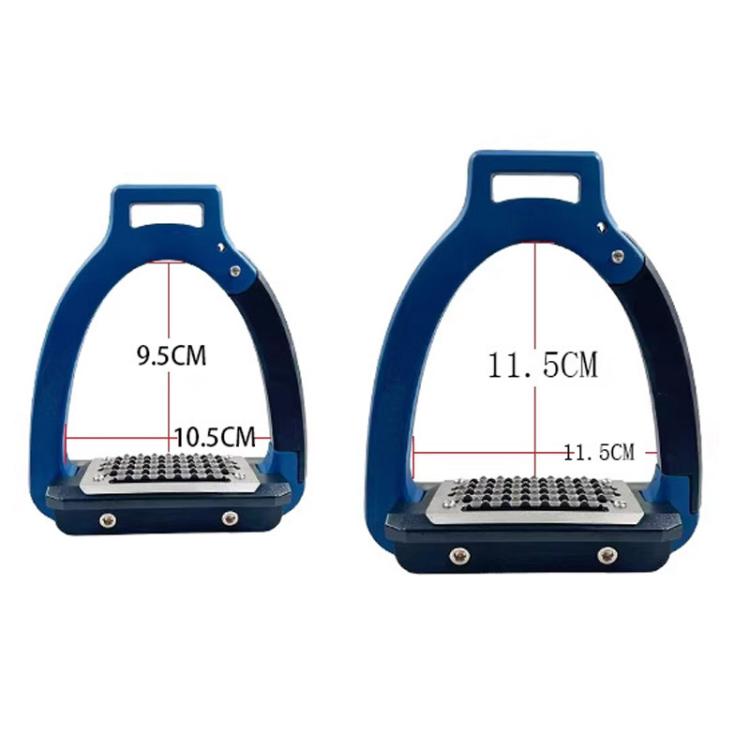 1pair Aluminum Alloy Side-Opening Safety Stirrup