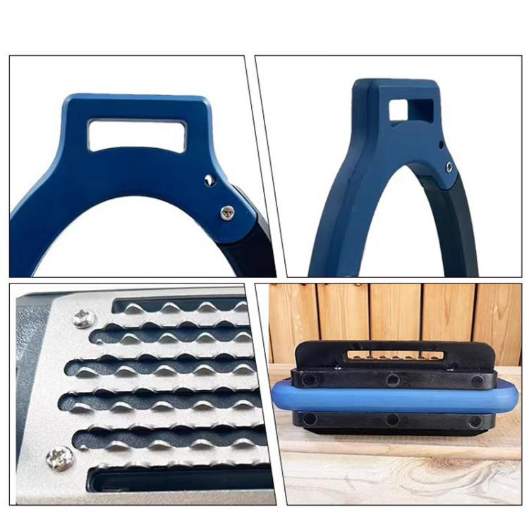 1pair Aluminum Alloy Side-Opening Safety Stirrup