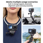 Aluminum Alloy Magnetic Rotating Quick-Release Mount Action Camera Accessories — view 9