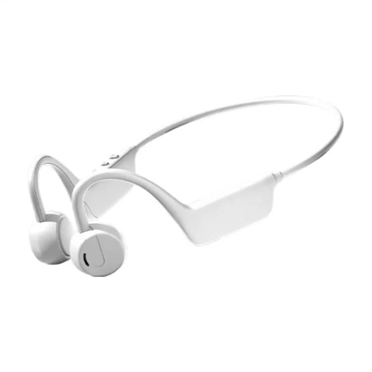 X1 Air-Conduction Bluetooth Earphones Running Exercise Waterproof Over-Ear Earphones — Black Red
