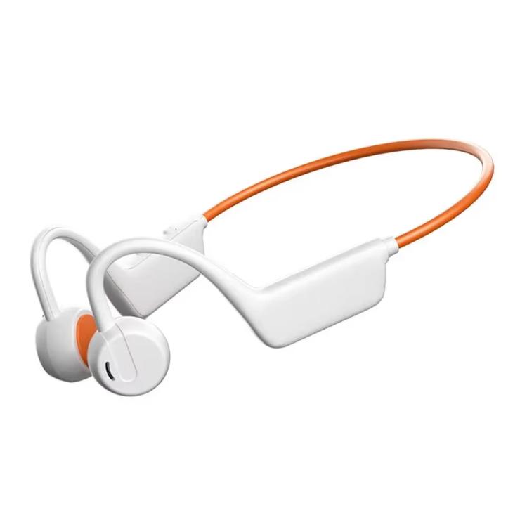 X1 Air-Conduction Bluetooth Earphones Running Exercise Waterproof Over-Ear Earphones — White