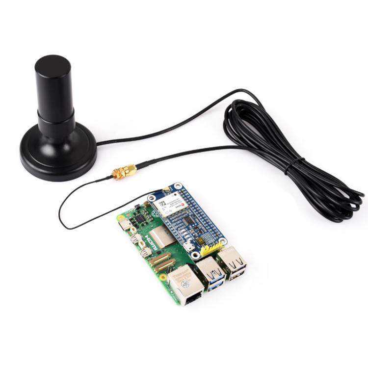 WAVESHARE GNSS L1+L2+L5 Multi-Satellite Multi-Frequency Four-Wire Helical Active Precision Positioning Antenna