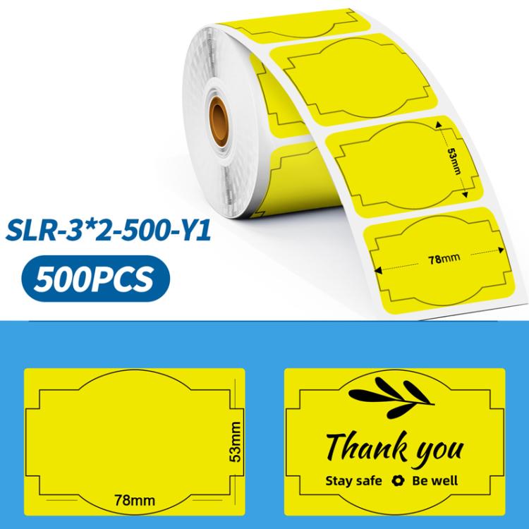 Phomemo 3 x 2 Inch Shipping Label Stickers for PM241-BT/PM246S/D520-BT Printer — White-1240Sheets