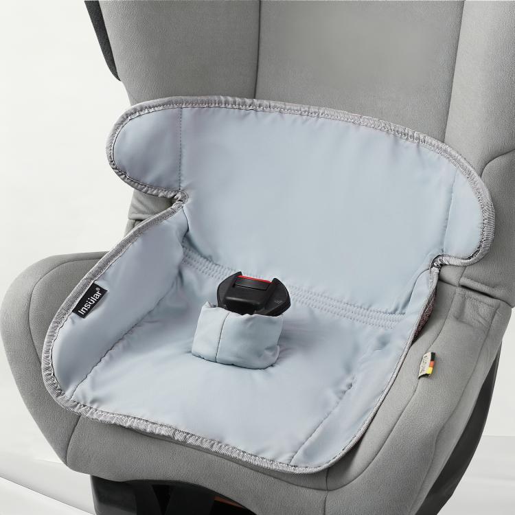 insular Waterproof Car Seat Protector Pad for Child Safety Seat — Black