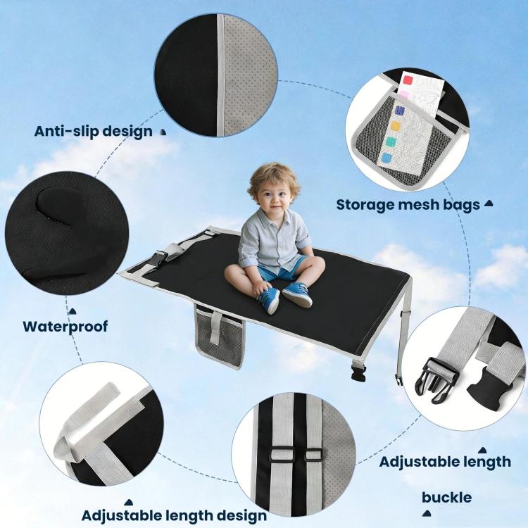Insular Airplane Travel Child Seat Extension Pad — view 5