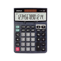 OSALO DJ-140D Check & Correction Calculator 14 Digits with 112-Step Review Solar Power for Office Accounting and Finance