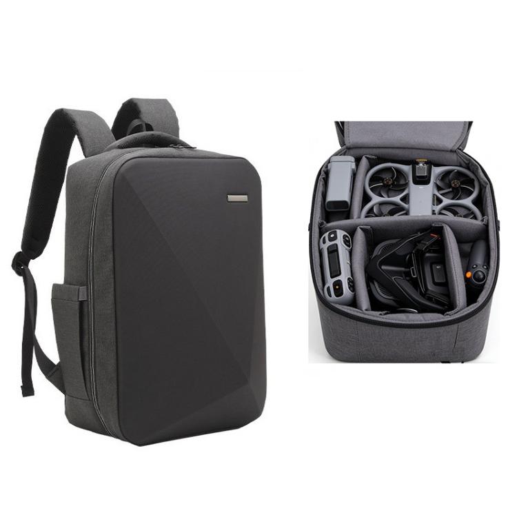 For DJI Avata 360 Motion Fly More Combo Hard Shell Backpack Customizable Large Compartments with Trolley Sleeve