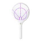 Retractable & Rotatable Electric Mosquito Racket Household Mosquito Zapper With Light & Auto Lure Function