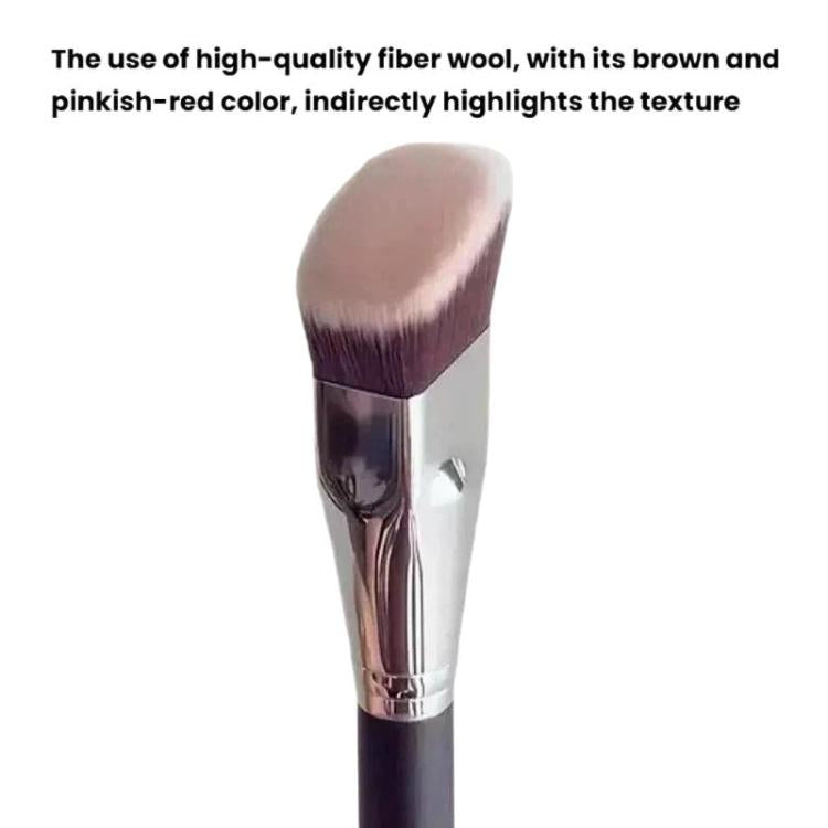 Oblique Flat Head Makeup Brush Trapezoid Contour Brush, Blush Brush, Foundation Brush — view 2