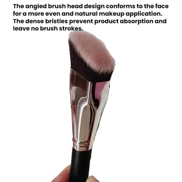 Oblique Flat Head Makeup Brush Trapezoid Contour Brush, Blush Brush, Foundation Brush — view 3