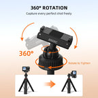 For DJI Osmo Action 5 Pro / Osmo 360 BRDRC Extended Selfie Stick Quick-Release Tripod