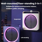 M1 Home Use Quiet Electric Mosquito Killer Outdoor Mosquito Attractor, Catcher, Repeller — Rechargeable Blue
