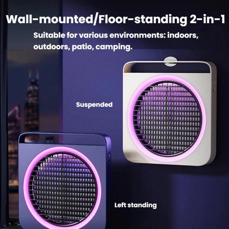 M1 Home Use Quiet Electric Mosquito Killer Outdoor Mosquito Attractor, Catcher, Repeller — Rechargeable Blue
