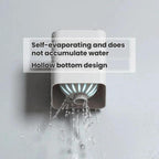 Toilet Brush and Holder Set with Self-Evaporating Base Wall Mounted & Floor Standing Bathroom Scrubber — view 6