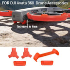 For DJI Avata 360 Drone Landing Gear Height Extender — Heightened Base Gray