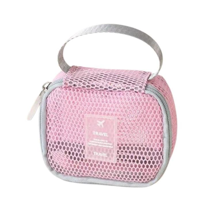 Mesh Multi-Functional Cosmetic Bag Large-Capacity Travel Makeup Storage Bag