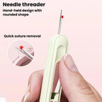 Multifunctional Portable Needle Threader Telescopic Thread Pick & Seam Ripper For Household Use — view 6