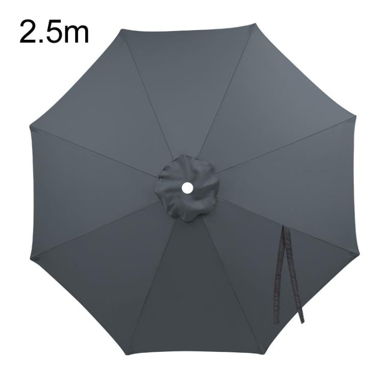Universal Patio Umbrella Replacement Canopy UV30+ Protective Waterproof Polyester Fabric — Khaki
