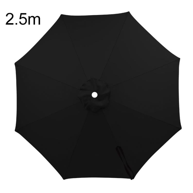 Universal Patio Umbrella Replacement Canopy UV30+ Protective Waterproof Polyester Fabric — Red