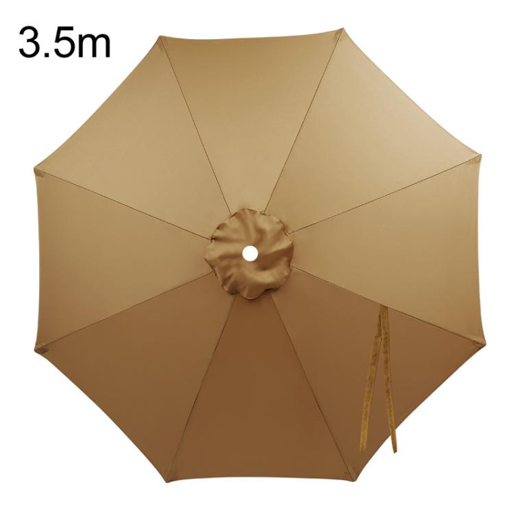 Universal Patio Umbrella Replacement Canopy UV30+ Protective Waterproof Polyester Fabric — view 14