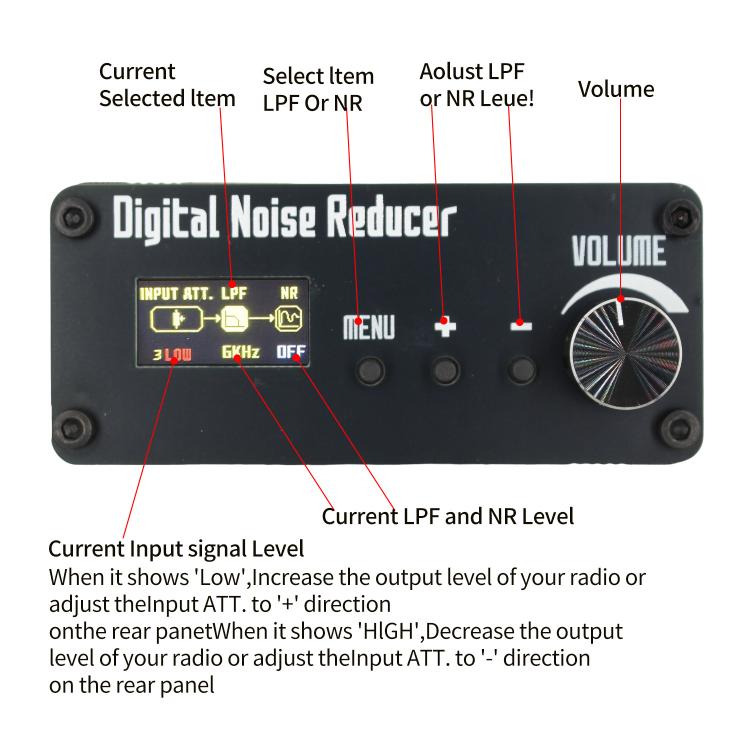 Digital Noise Suppressor (NR) With DSP Shortwave + Speaker