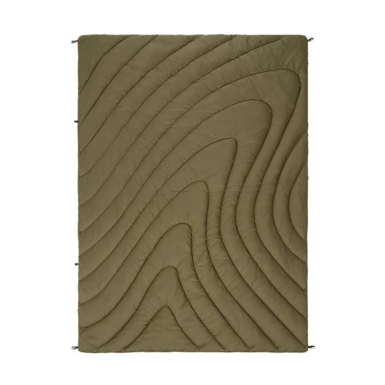 Portable Outdoor Camping Thermal Blanket Waterproof Camping Mat — Grey 1-2