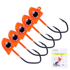 Micro Triangle Jig Head Hook Root Fishing Lure Mini Ultra Small Hook
