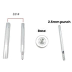 15mm Metal Snap Fastener Kit Clothing Buttons — view 12