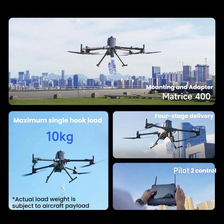 For DJI Matrice 400 / M350 RTK 4-Stage Dropper — view 5