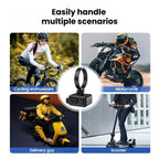 Q17 Bluetooth Riding Phone Remote Control Music Track Switch Remote For Motorcycle & Bicycle
