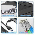 External DVD Drive USB 3.0 & Type-C Dual Interface Portable External Drive