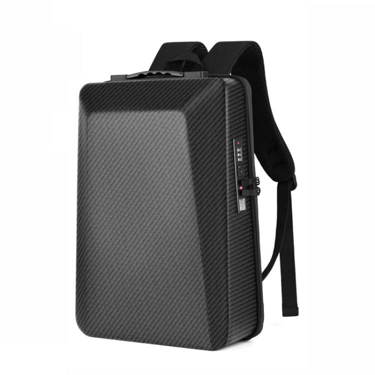 Hard Shell Laptop Backpack for Men 16inch Gaming Backpack with Combination Lock & USB Port