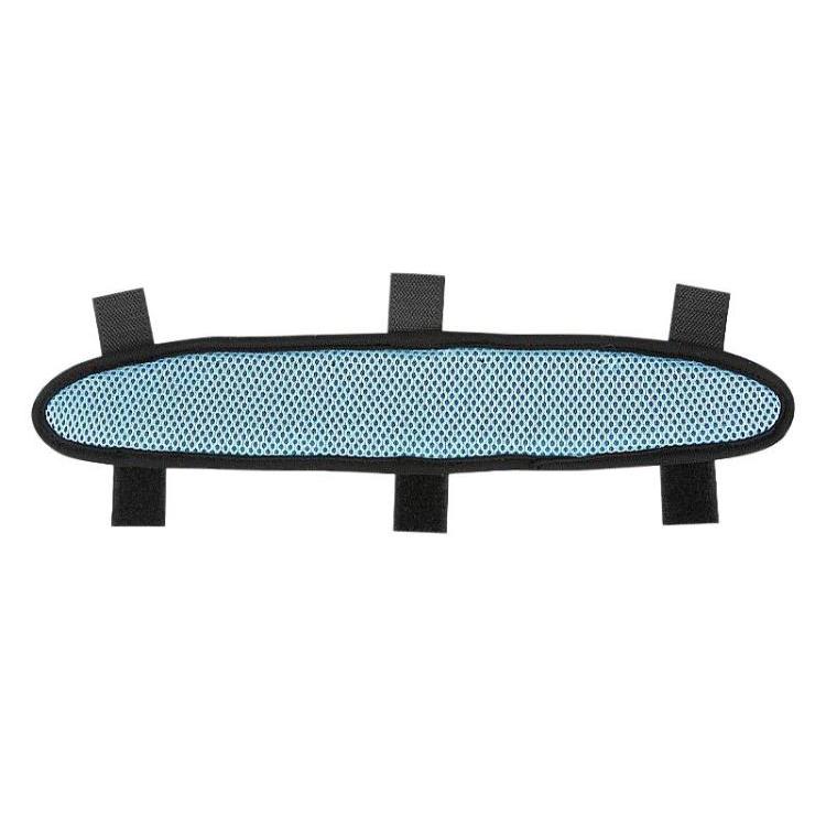Summer Construction Site Curved Helmet Forehead Anti-Friction Sweat-Absorbing Band — Orange