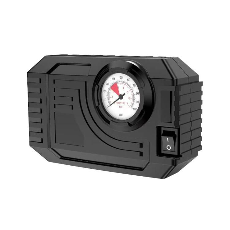 Portable Analog Tire Inflator For Car Multifunctional LED Light Air Pump, CARSUN 3011-2