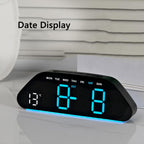 Digital Alarm Clock With Large LED Display 3 Brightness Levels, Auto-Dimming, Atmosphere Night Light & Timer — view 18