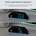 Digital Alarm Clock With Large LED Display 3 Brightness Levels, Auto-Dimming, Atmosphere Night Light & Timer — view 19