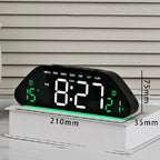 Digital Alarm Clock With Large LED Display 3 Brightness Levels, Auto-Dimming, Atmosphere Night Light & Timer — view 25