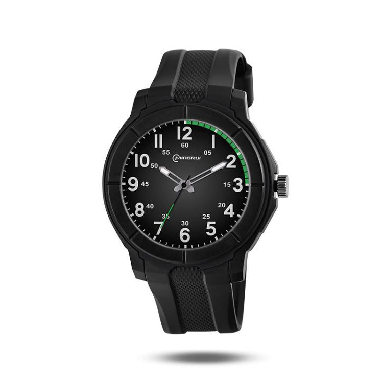 MINGRUI Mens Sport Digital Quartz Watch 30M Waterproof Outdoor Wrist Watch Casual Timepiece For Teens & Men — Black Gray