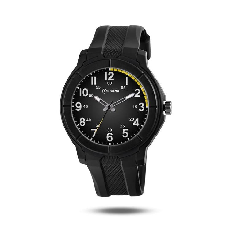 MINGRUI Mens Sport Digital Quartz Watch 30M Waterproof Outdoor Wrist Watch Casual Timepiece For Teens & Men — Black Green