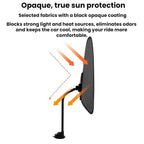 Office Computer Car Sunshade All-Around Anti-Glare Sunblock